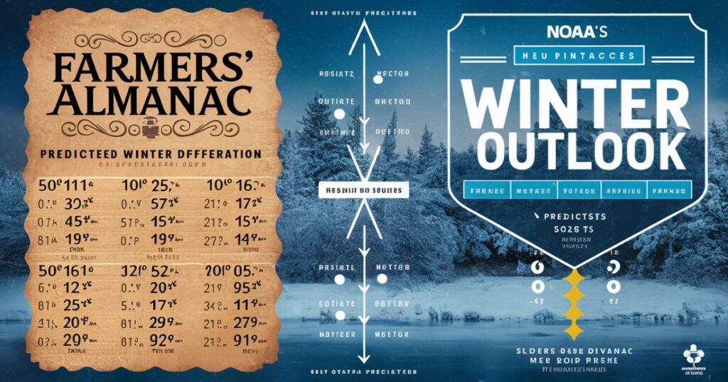 Farmers' Almanac vs. NOAA's Winter Outlook